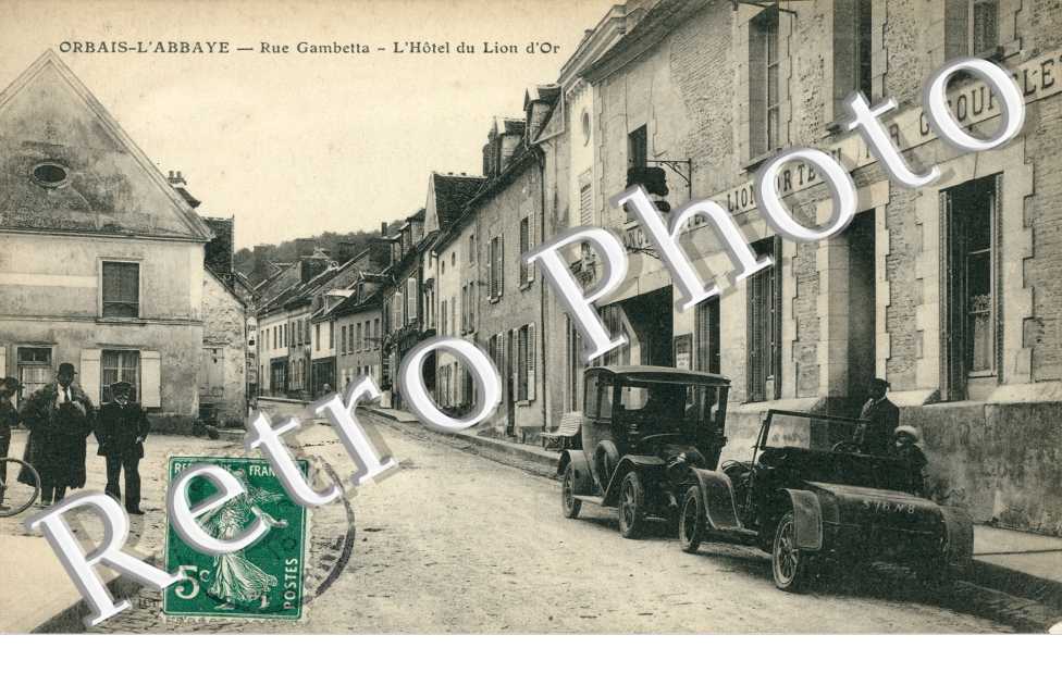 rue Gambetta, l' hotel du Lion d' Or