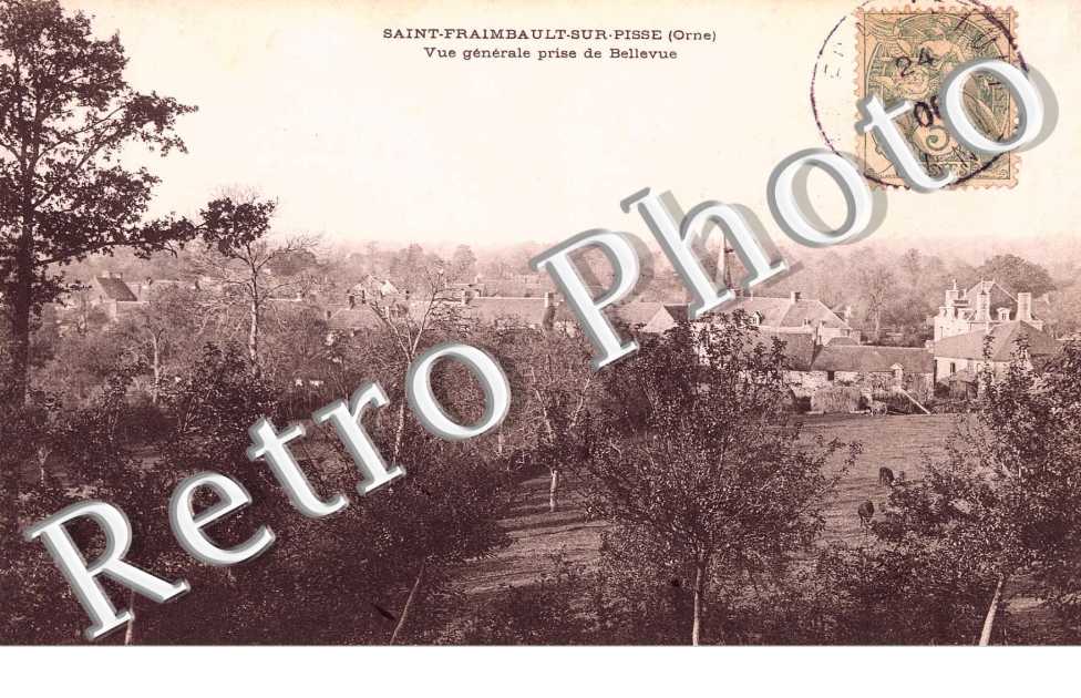 vue générale prise de Bellevue