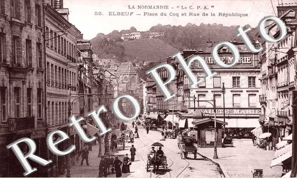 place du Coq et rue de la Republique