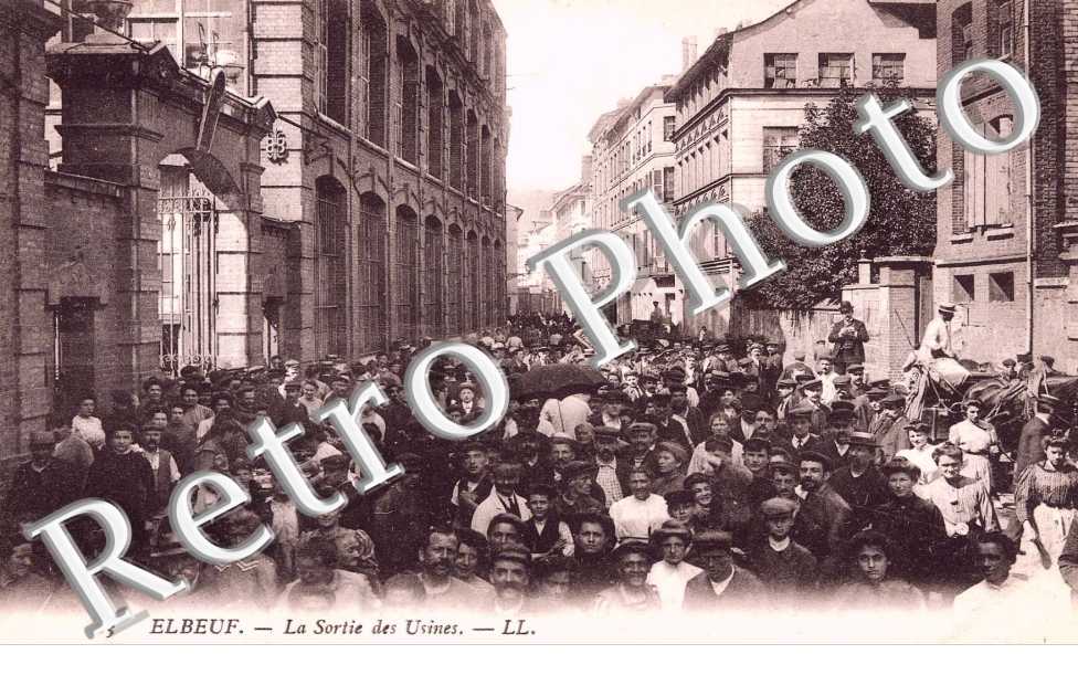 la sortie des usines