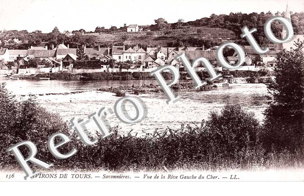 Vue sur la Rive Gauche du Cher