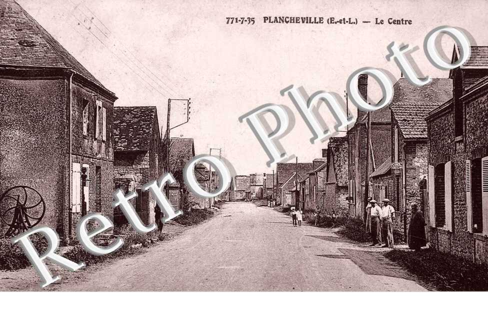 Plancheville, le centre