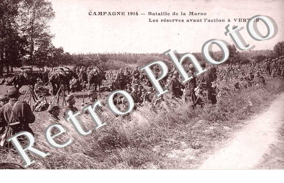Bataille de la Marne - Les Réserves avant l'Action
