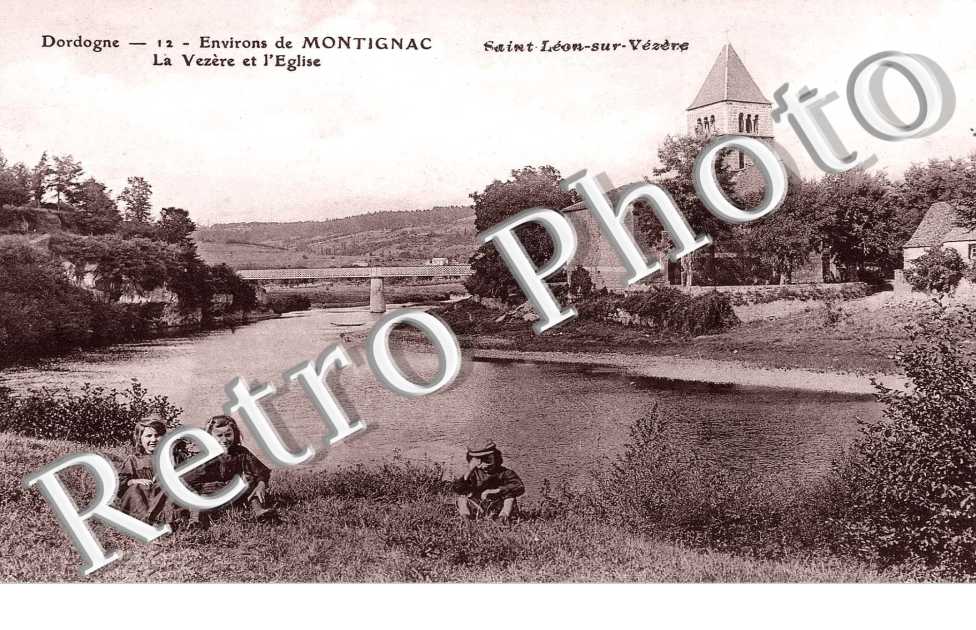 La vezere et l'eglise