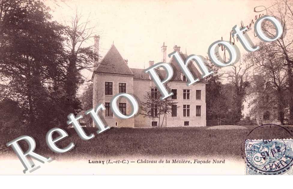 CHATEAU DE LA MEZIERES FACADE NORD