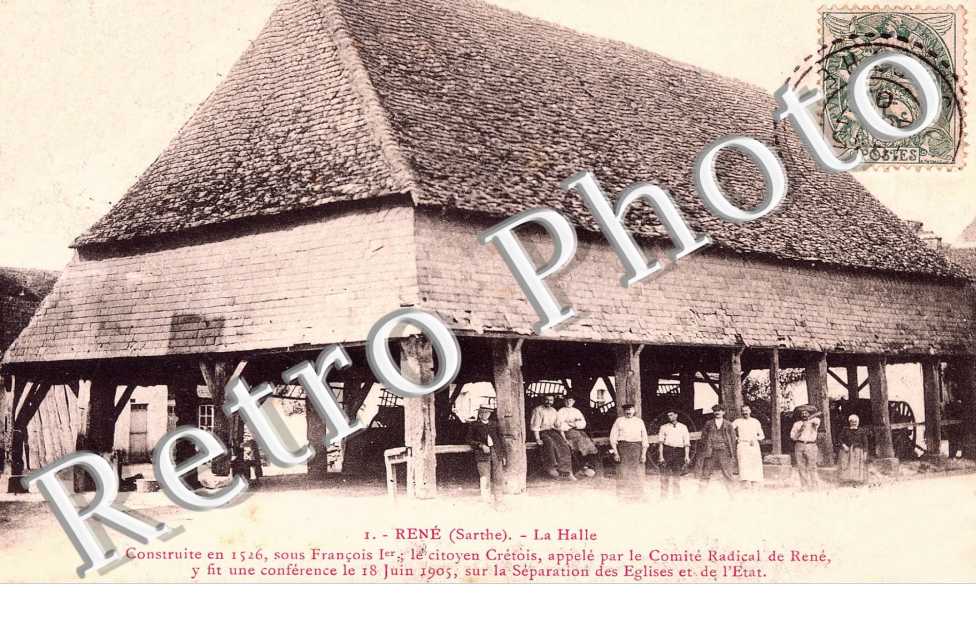 la halle en 1907
