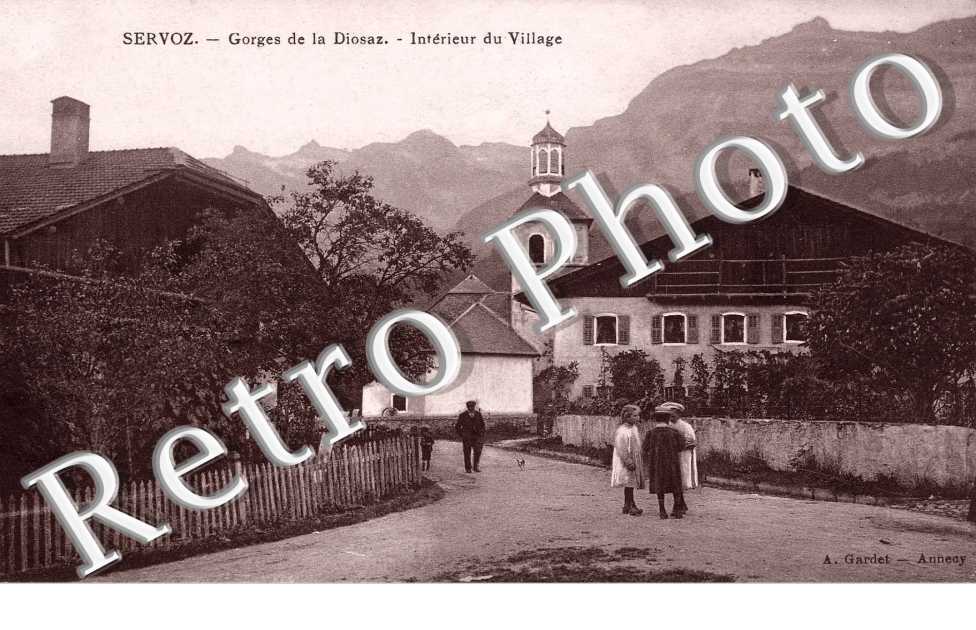 Gorge de la diozas - interieur du village