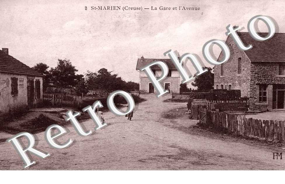 La gare et l'avenue