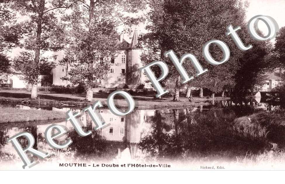 le Doubs et l'Hotel de Ville