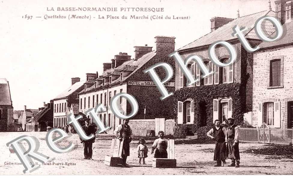la place du Marche (cote du levant)