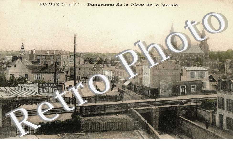 Panorama de la place de la mairie