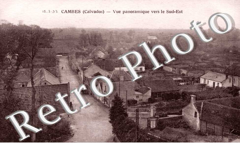 vue panoramique vers le Sud-Est