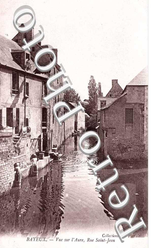 vue sur l'Aure, rue Saint Jean