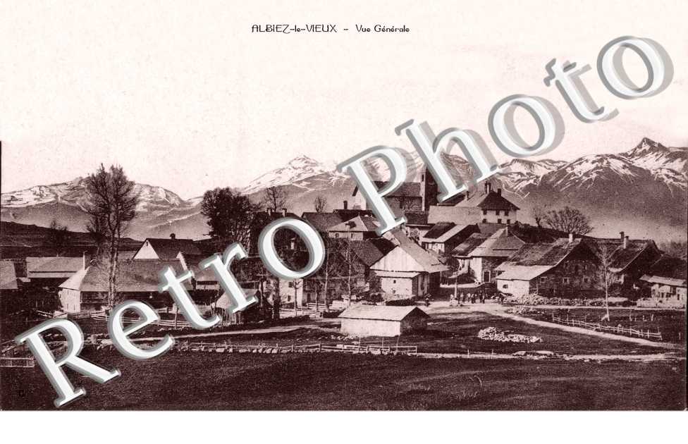 Vue generale d'Albiez le Vieux