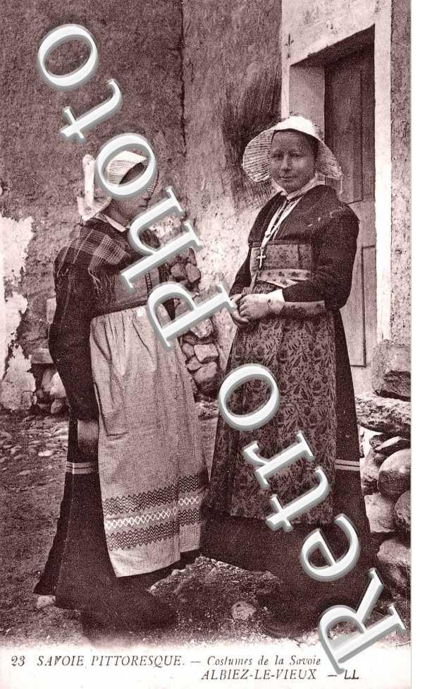 Albiez le Vieux, Costumes de Savoie