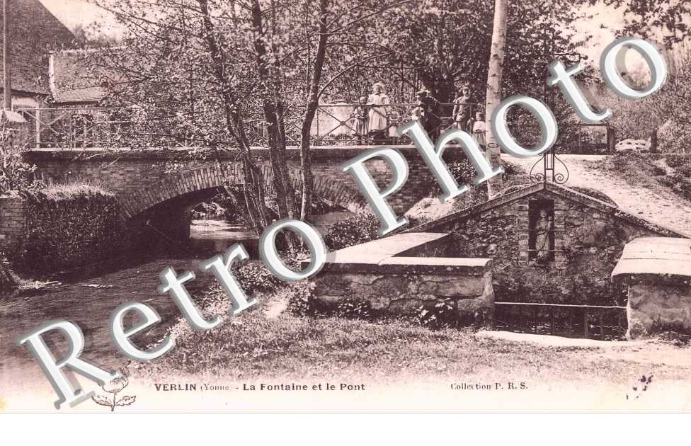 la fontaine et le pont