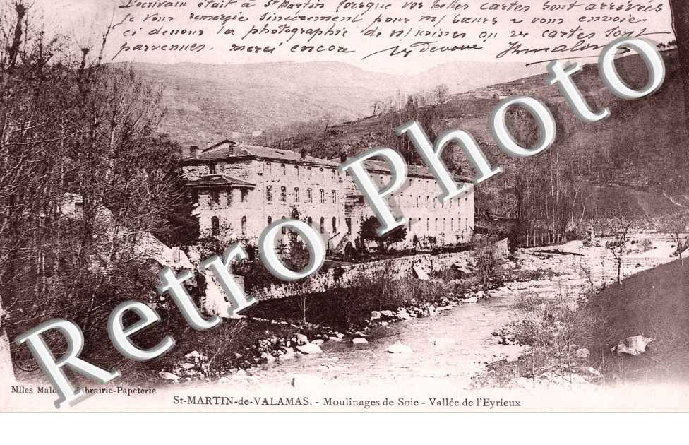 Moulinage de soie - vallee de l'Eyrieux