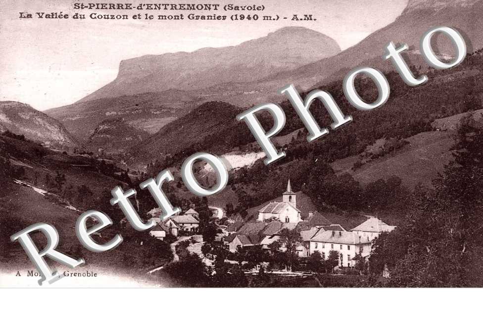 la vallee du Couzon et le mont Granier