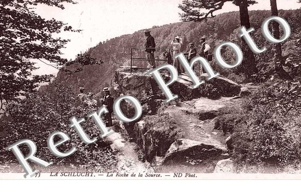 LA SCHLUCHT LA ROCHE DE LA SOURCE