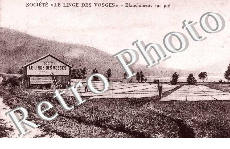 LE LINGE DES VOSGES - Blanchiment sur pre