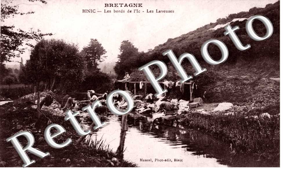 les bords de l'Ic - les laveuses