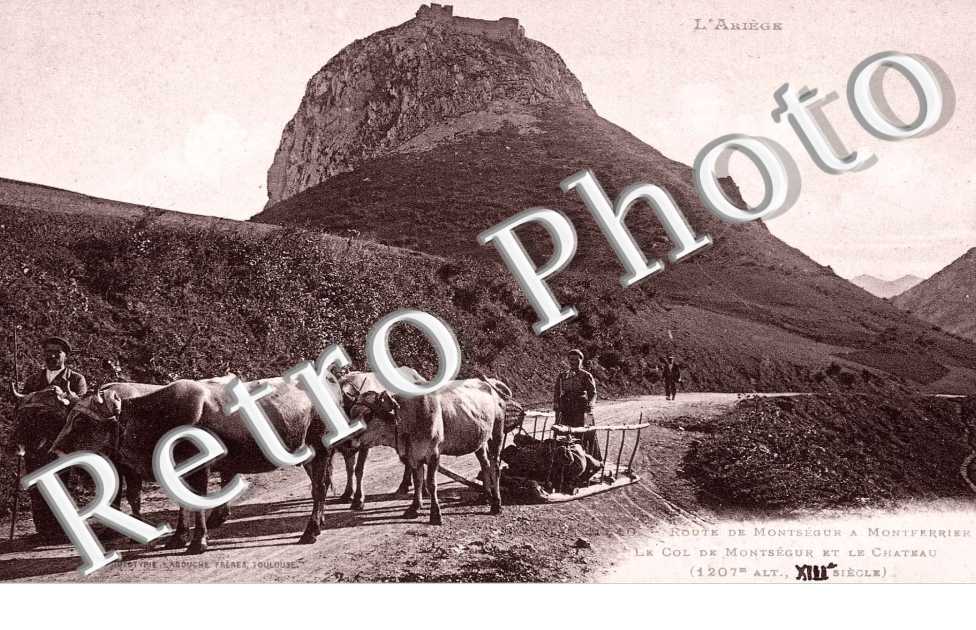 le col de Montsegur et le chateau