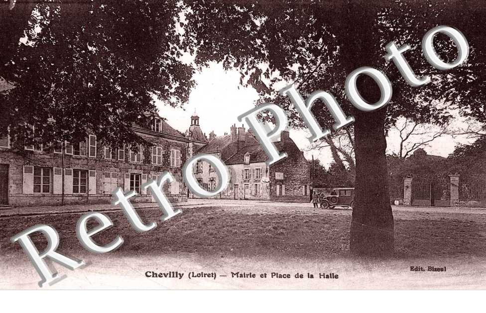mairie et place de la Halle
