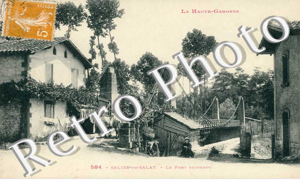 le pont suspendu