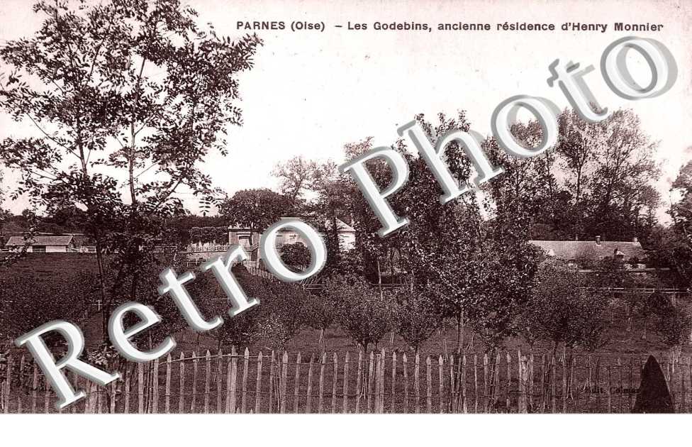 Les Godebins, ancienne residence  d'Henry Monnier