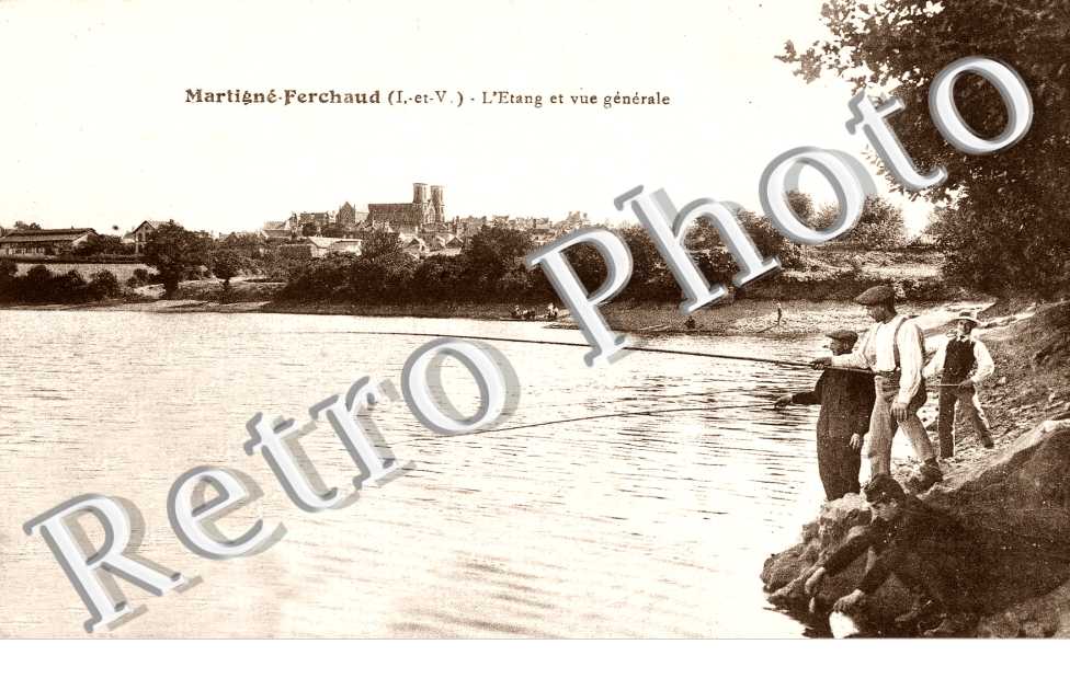 L'etang et vue generale