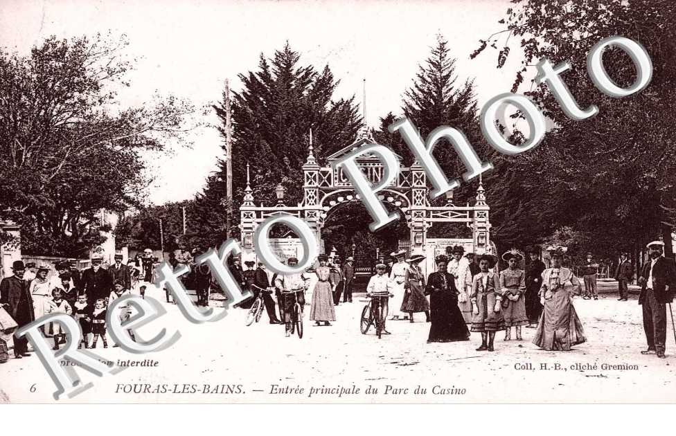 entree principale du parc du casino