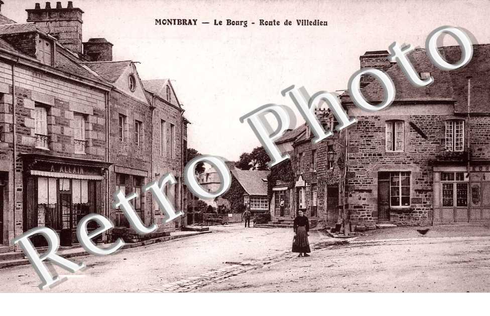 Le bourg - route de Villedieu
