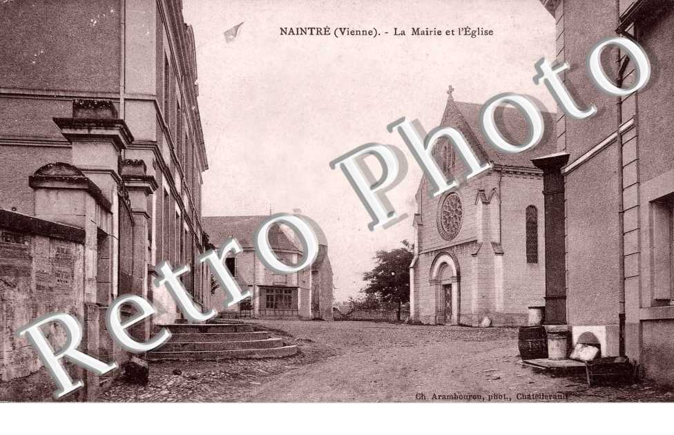 La mairie et l'eglise