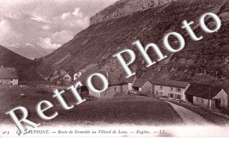 Route de Grenoble au Villard de Lans