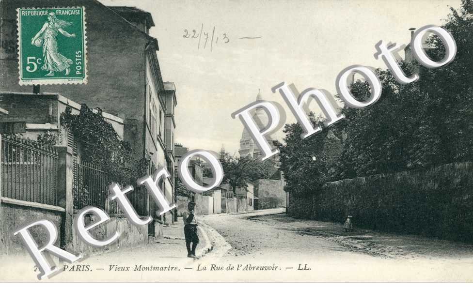 Vieux Montmartre  Rue de l'Abreuvoir