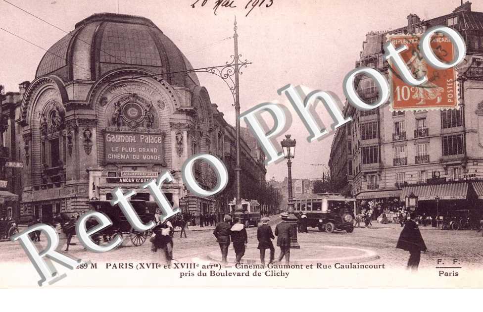 Cinéma Gaumont et rue Caulaincourt