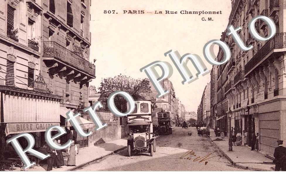 la rue Championnet
