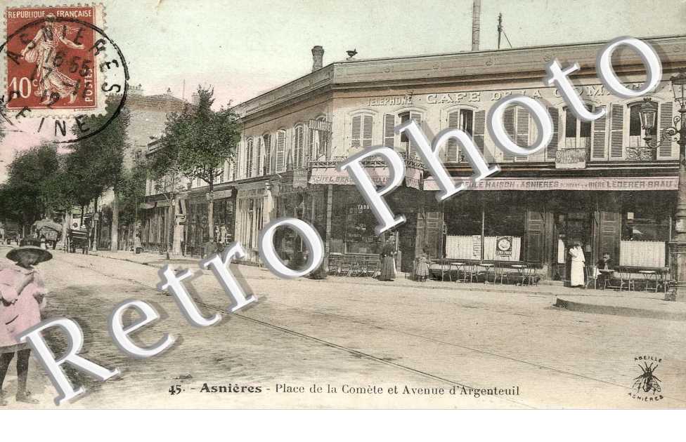 place de la Comète et avenue d'Argenteuil
