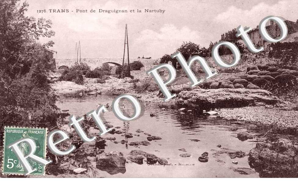 Pont de Draguignan et la Nartuby