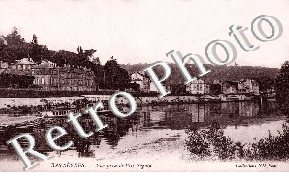 BAS SEVRES VUE PRISE DE L'ILE SEGUIN