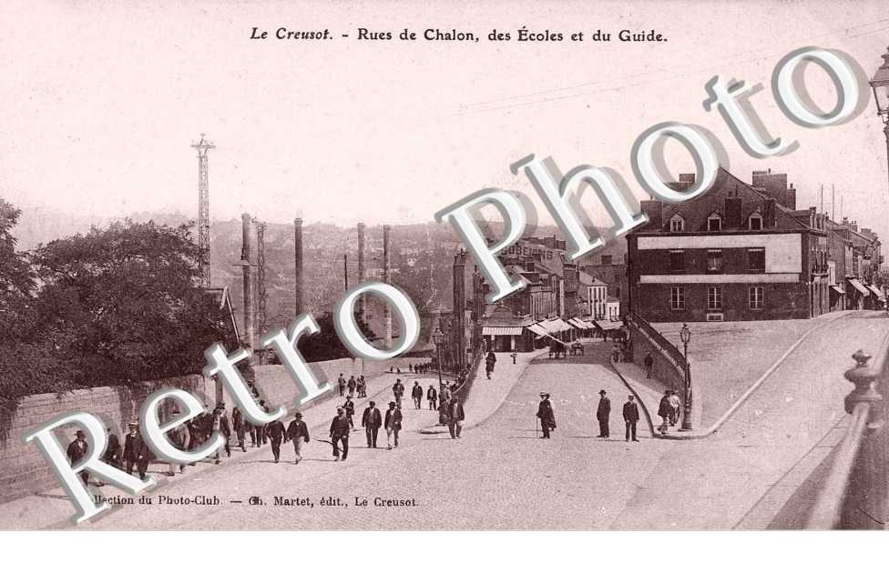 Rues de Chalon , des ecoles et du guide