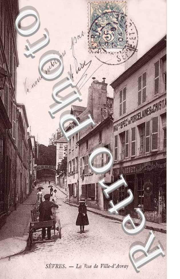 LA RUE DE VILLE D'AVRAY