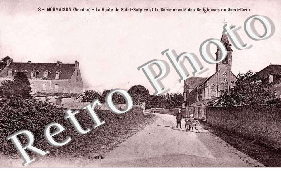 La Route de Saint Sulpice et la Communaute des Religieuses