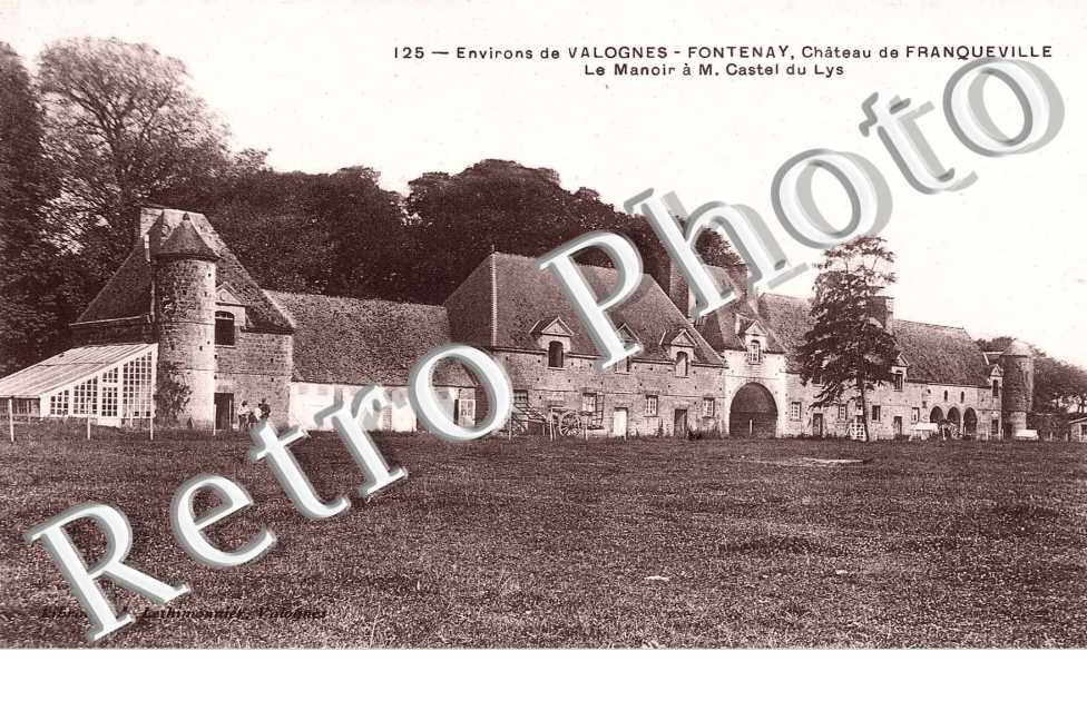 chateau de Franqueville, le manoir de M. Castel du Lys