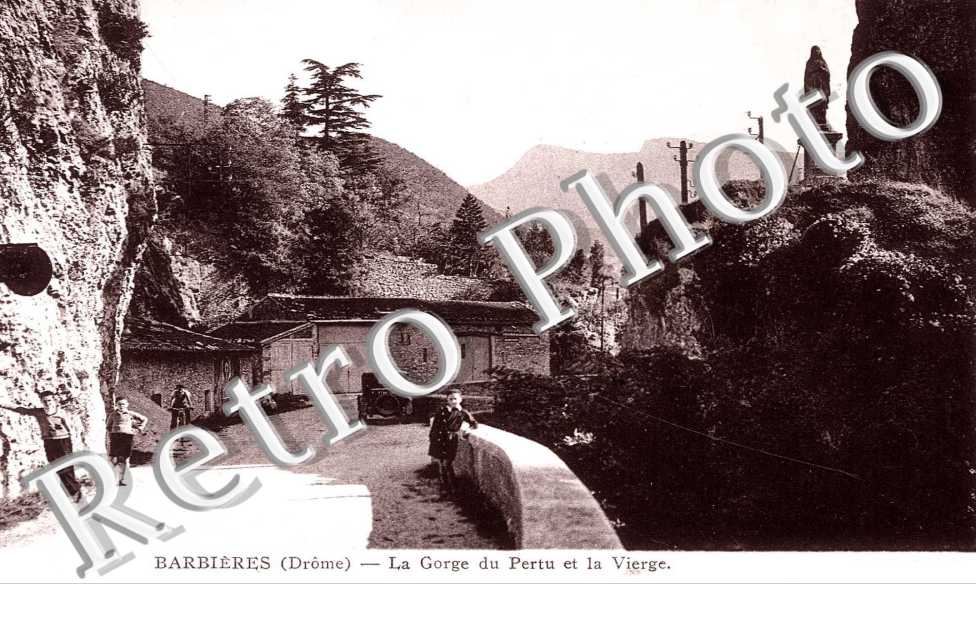 La gorge du Pertu et la vierge