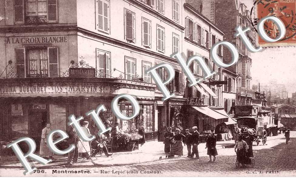 Rue Lepic - Coin Coustou