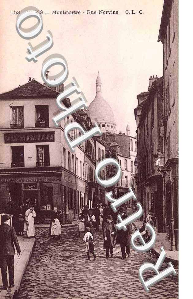la rue Norvins