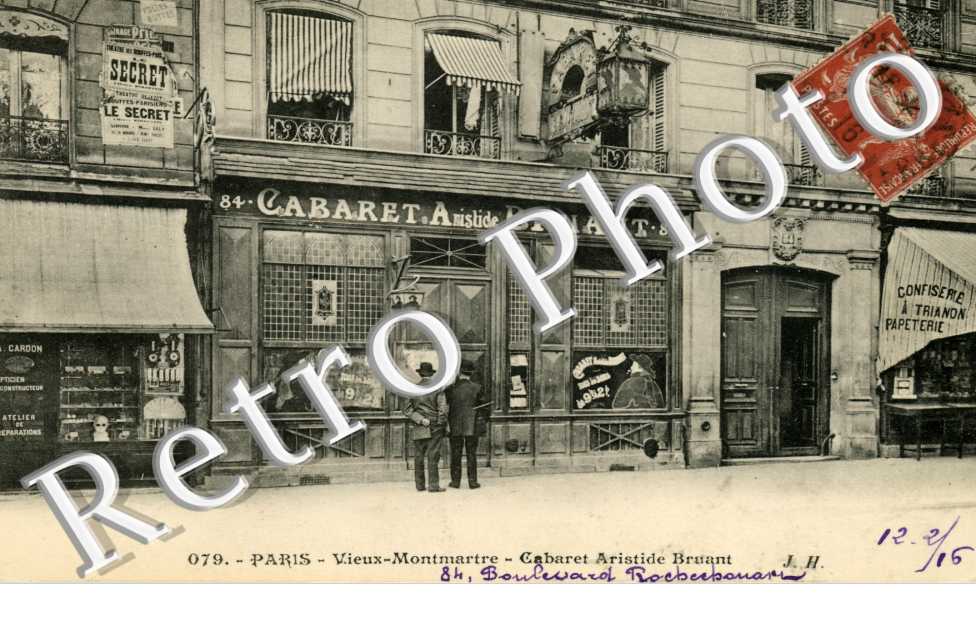 Cabaret Aristide Bruant - 84 boulevard de Rochechouart