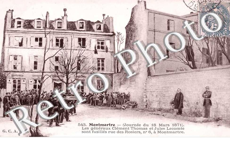 rue des Rosiers JOURNEE DU 18 MARS 1871