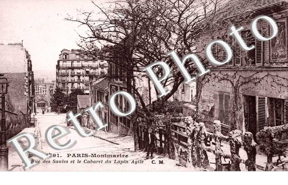Rue des Saules ET LE CABARET LAPIN AGILE